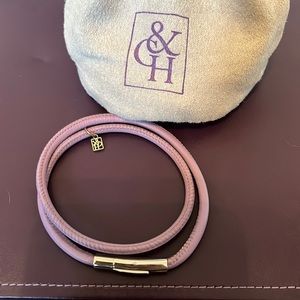 Grace&Heart Purple Rope Bracelet for Charms